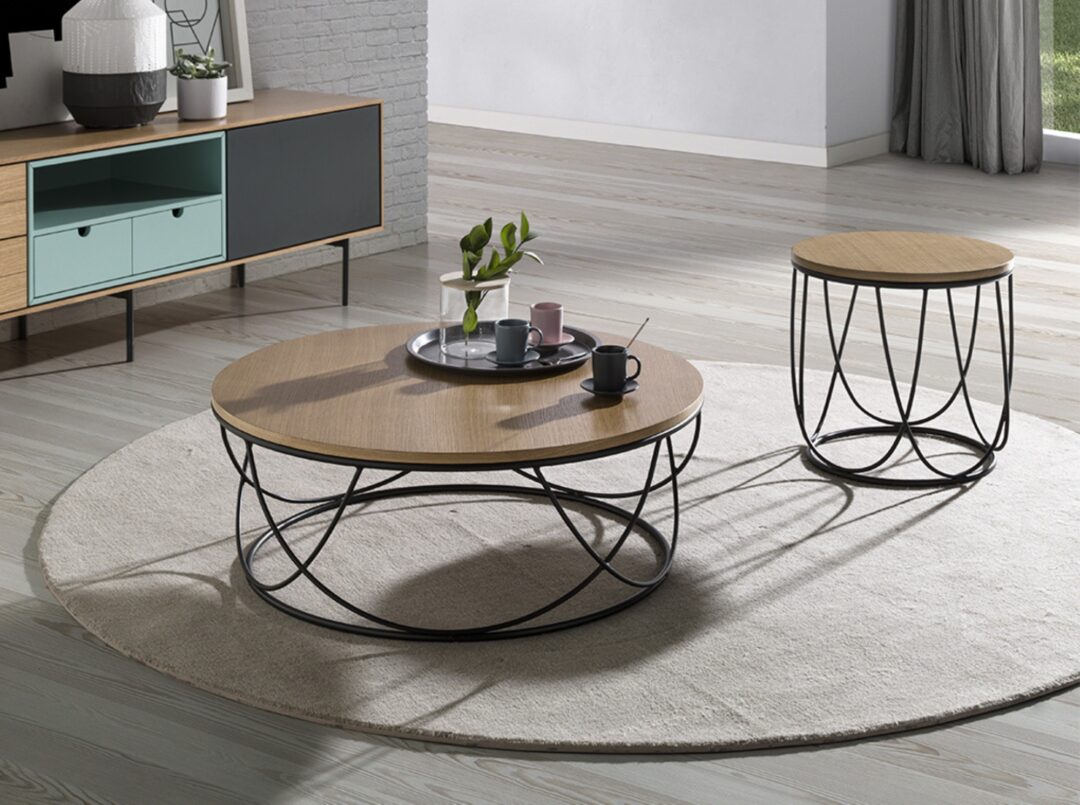 Mesa de centro en roble TANDEM - Imagen 4