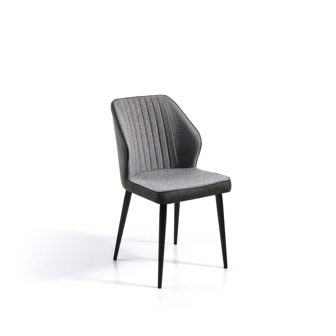 Silla tapizada SPRINGFIELD gris - Imagen 3
