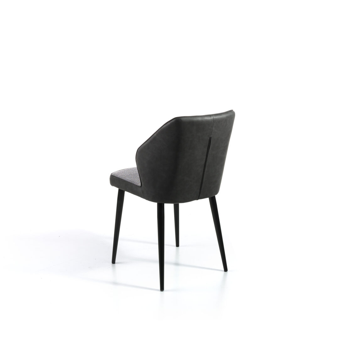 Silla tapizada SPRINGFIELD gris - Imagen 2