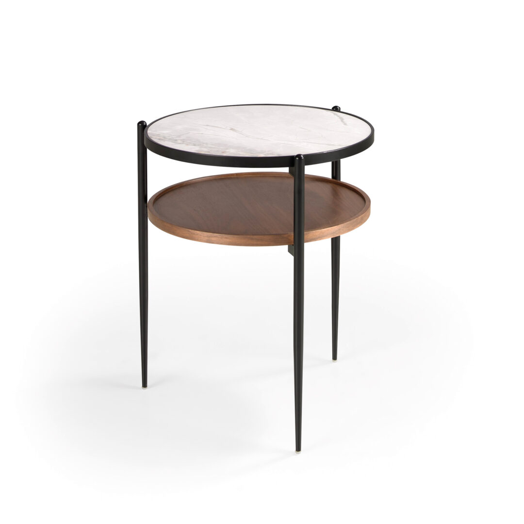 Mesita auxiliar redonda Ø44 cm