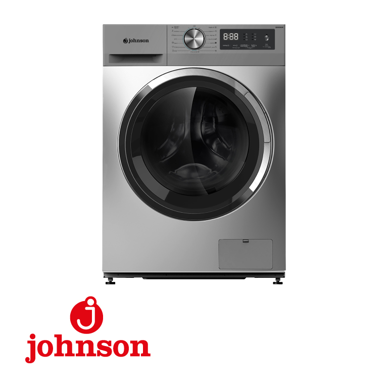 LAVADORA JOHNSON CF 8KG 1400RPM CLASE A INVERTER ACERO INOX