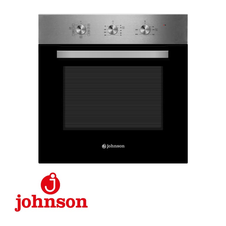 HORNO JOHNSON 65L 8 FUNCIONES MECÁNICO HIDROCLEAN INOX