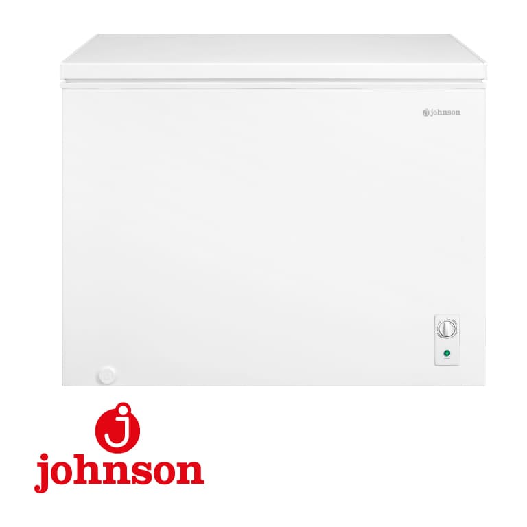 CONGELADOR HORIZONTAL JOHNSON 84.4X106,5X59,2CM CLASE E 293L BLANCO