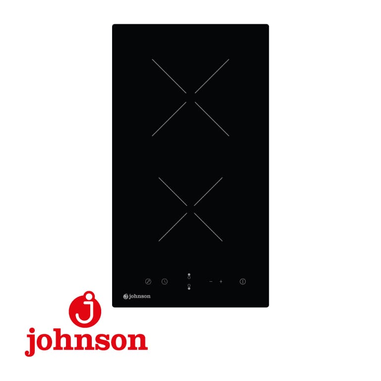 PLACA VITROCERAMICA JOHNSON 30CM 2 ZONAS CONTROL TACTIL