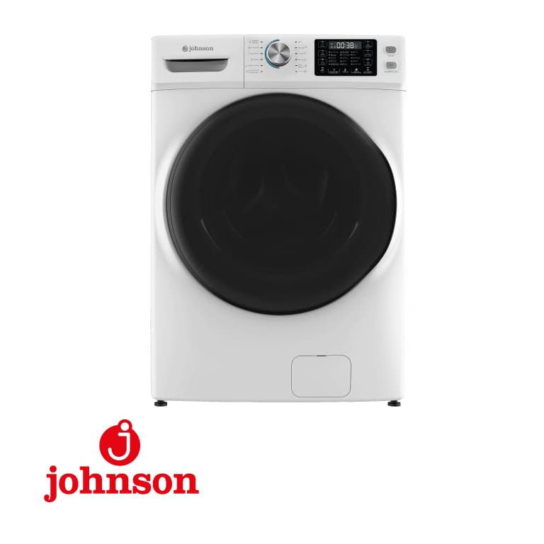 LAVADORA JOHNSON CF 18KG 1000RPM INVERTER CLASE D DISPLAY BLANCA