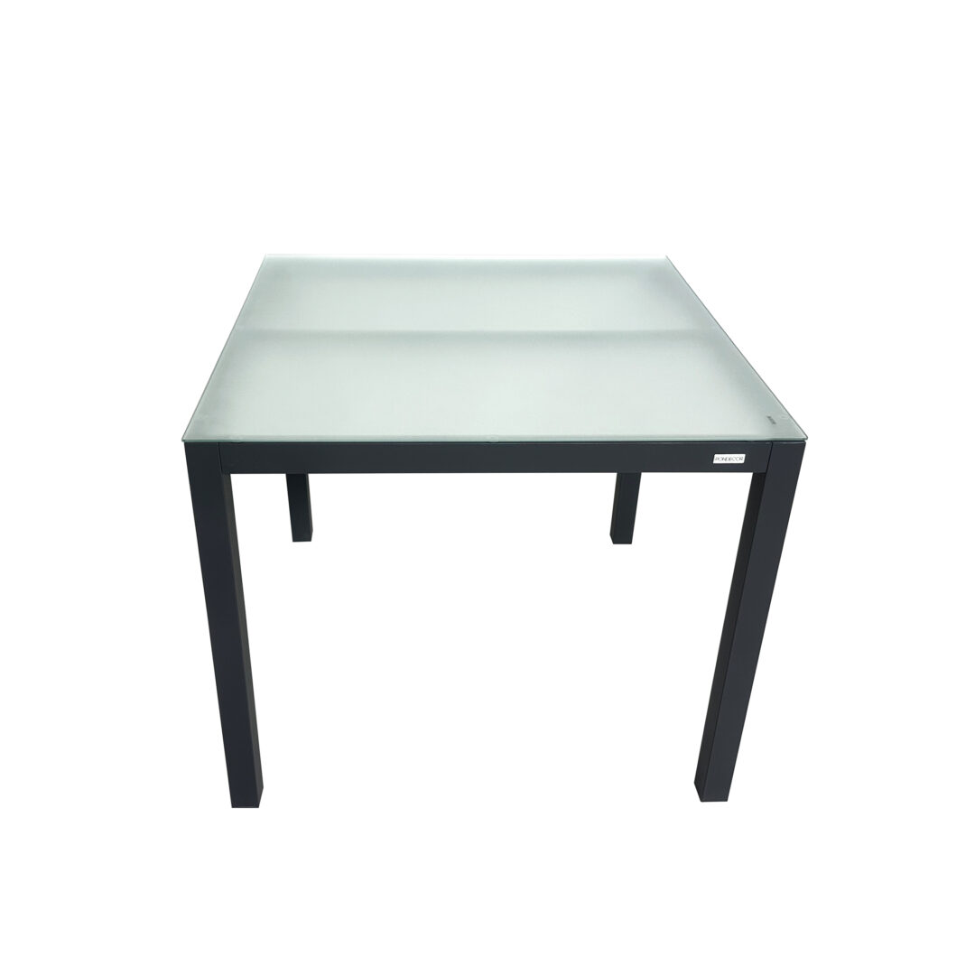 Mesa Cuadrada Niza en Aluminio Antracita - Imagen 5