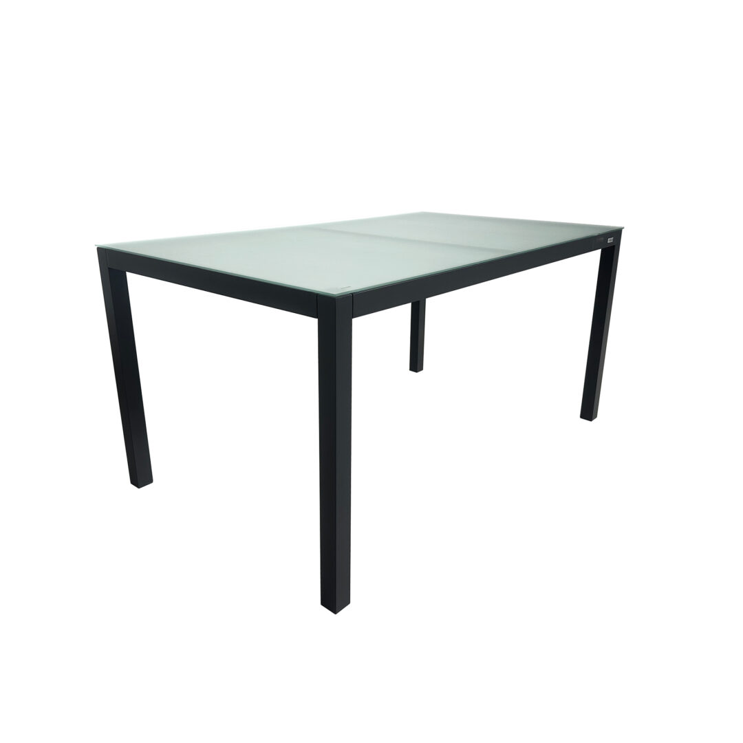 Mesa Rectangular Lyon en Aluminio Antracita
