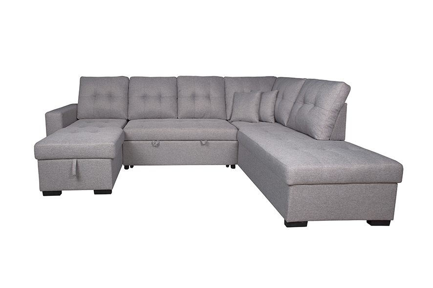 Sofá Chaise Longue Rinconera AITANA – Doble chaise longue con cama y arcón - Imagen 8