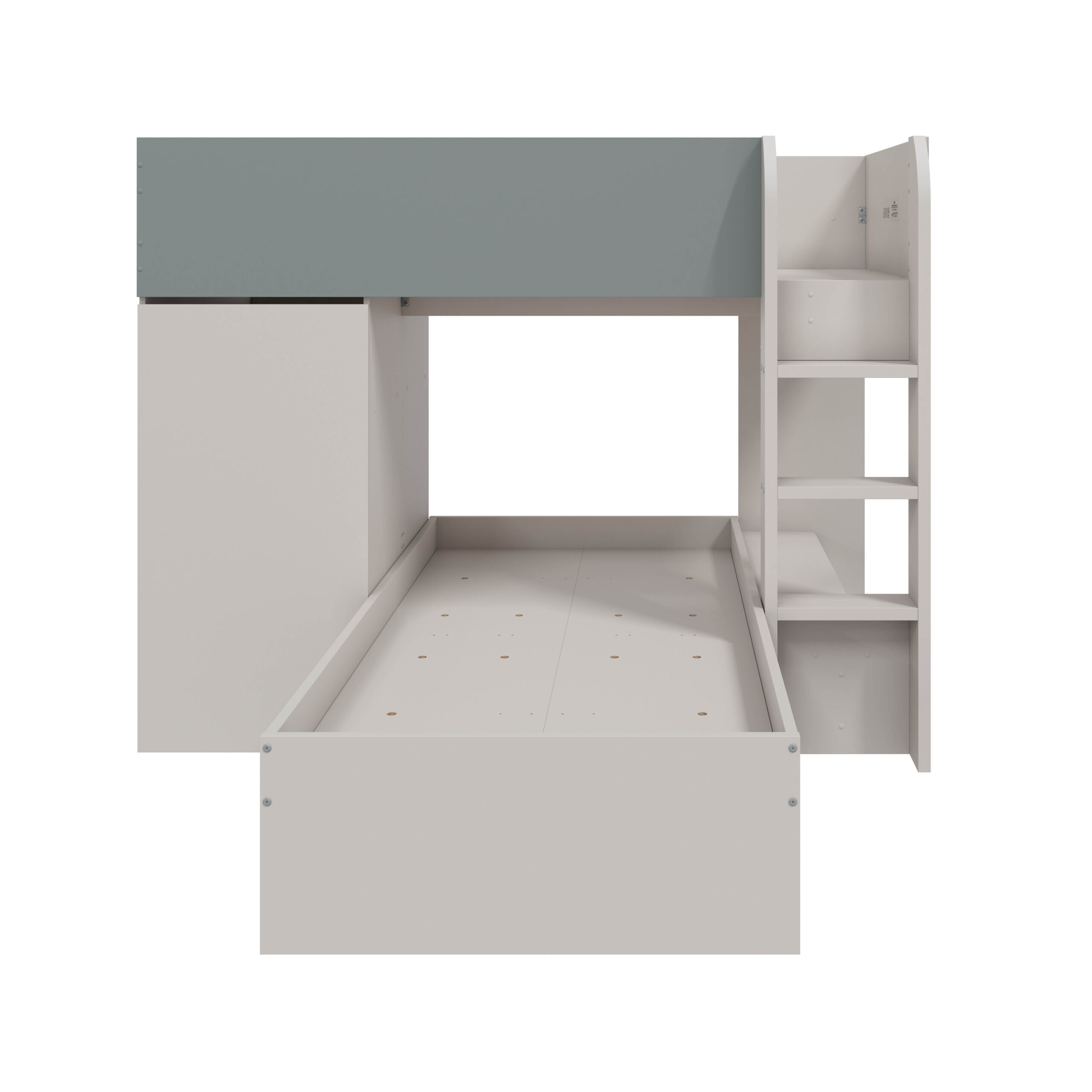 Cama Tren Eureka con Armario y 2 Cajones | Meimon - Imagen 3